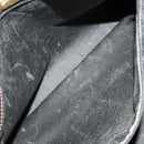 GUCCI Micro GG Canvas Boston Bag Black Gold Auth 174104-23