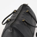 GUCCI Micro GG Canvas Boston Bag Black Gold Auth 174104-6