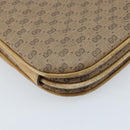 GUCCI Micro GG Supreme Shoulder Bag PVC Beige Gold 406 001 1780 Auth 174107-14