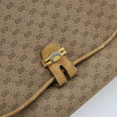 GUCCI Micro GG Supreme Shoulder Bag PVC Beige Gold 406 001 1780 Auth 174107-15