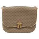 GUCCI Micro GG Supreme Shoulder Bag PVC Beige Gold 406 001 1780 Auth 174107-2