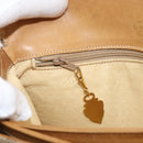 GUCCI Micro GG Supreme Shoulder Bag PVC Beige Gold 406 001 1780 Auth 174107-21