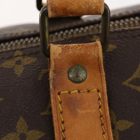 LOUIS VUITTON Monogram Keepall 60 Boston Bag M41422 LV Auth 174114