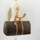 LOUIS VUITTON Monogram Keepall 60 Boston Bag M41422 LV Auth 174114-25