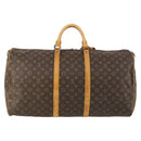 LOUIS VUITTON Monogram Keepall 60 Boston Bag M41422 LV Auth 174114-2