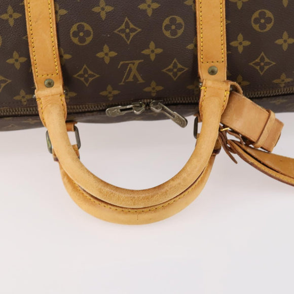 LOUIS VUITTON Monogram Keepall 60 Boston Bag M41422 LV Auth 174114