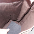 GUCCI GG Supreme Tote Bag PVC Beige Silver 131220 Auth 174122-19