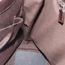 GUCCI GG Supreme Tote Bag PVC Beige Silver 131220 Auth 174122-20