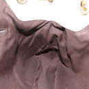 GUCCI GG Canvas Hand Bag Beige Gold 121023 Auth 174123-17