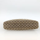 GUCCI GG Canvas Hand Bag Beige Gold 121023 Auth 174123-5