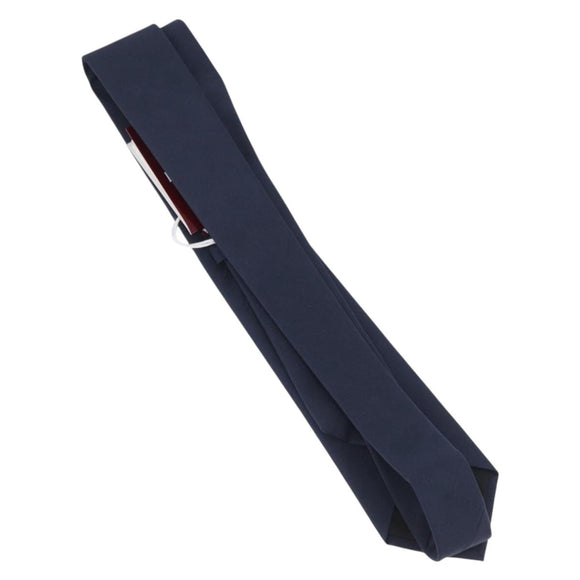 GUCCI Zijden Nette stropdas Marineblauw Authentiek 174148A