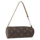 LOUIS VUITTON Monogram Papillon Pouch LV Auth 174151A-1