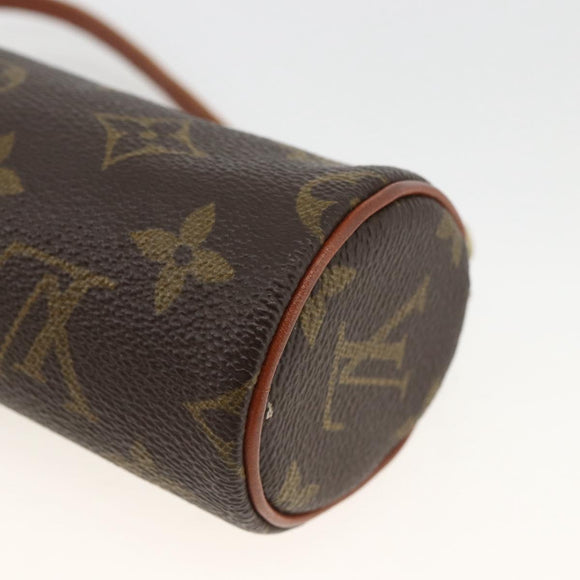 LOUIS VUITTON Monogram Papillon Pouch LV Auth 174151A