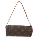LOUIS VUITTON Monogram Papillon Pouch LV Auth 174151A-13