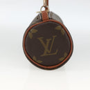 LOUIS VUITTON Monogram Papillon Pouch LV Auth 174151A-4