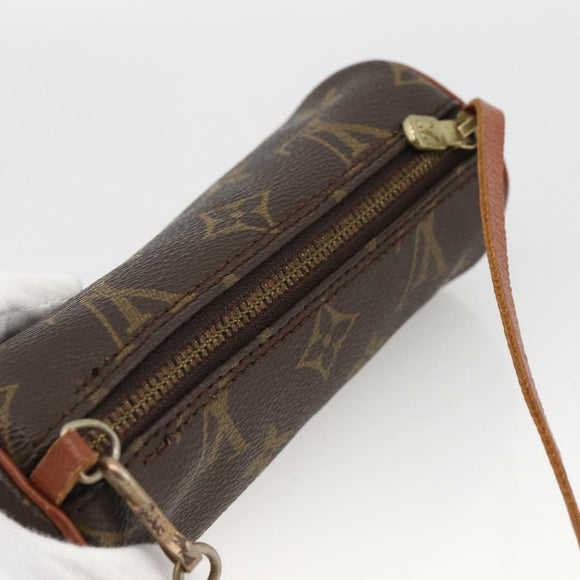 LOUIS VUITTON Monogram Papillon Pouch LV Auth 174151A