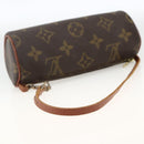 LOUIS VUITTON Monogram Papillon Pouch LV Auth 174151A-7