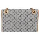 LOUIS VUITTON Monogram Mini Camille Chain Bag Blue M92002 Auth 174152SAV-2