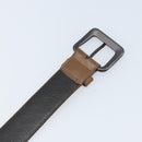 BOTTEGA VENETA INTRECCIATO Belt Leather 42.9"" Brown Auth 174153-8