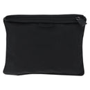 PRADA Pouch Nylon 2 Set Black Red Auth 174154-3