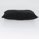 PRADA Pouch Nylon 2 Set Black Red Auth 174154-6