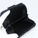 PRADA Wallet Nylon Black Silver Auth 174158A-9