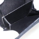PRADA Wallet Nylon Black Silver Auth 174158A-19