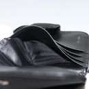 PRADA Wallet Nylon Black Silver Auth 174158A-24