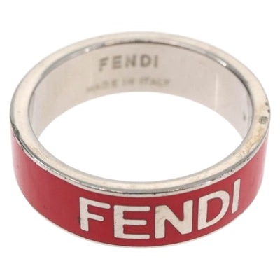 FENDI Ring metal L Pink Auth 174161A