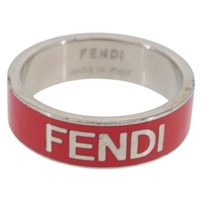 FENDI Ring metal L Pink Auth 174161A - 0
