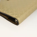 GUCCI Micro GG Canvas Day Planner Cover Gold 245946 Auth 174162A-15