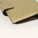 GUCCI Micro GG Canvas Day Planner Cover Gold 245946 Auth 174162A-16