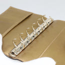 GUCCI Micro GG Canvas Day Planner Cover Gold 245946 Auth 174162A-10