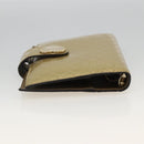 GUCCI Micro GG Canvas Day Planner Cover Gold 245946 Auth 174162A-5