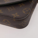 LOUIS VUITTON Monogram Multi Pochette Felicie Pouch Khaki M80091 LV Auth 174165A-9