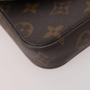 LOUIS VUITTON Monogram Multi Pochette Felicie Pouch Khaki M80091 LV Auth 174165A-14