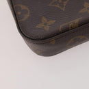 LOUIS VUITTON Monogram Multi Pochette Felicie Pouch Khaki M80091 LV Auth 174165A-16