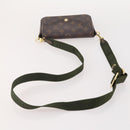 LOUIS VUITTON Monogram Multi Pochette Felicie Pouch Khaki M80091 LV Auth 174165A-7