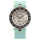 BVLGARI Watches Patent Light Blue Auth 174168M-1