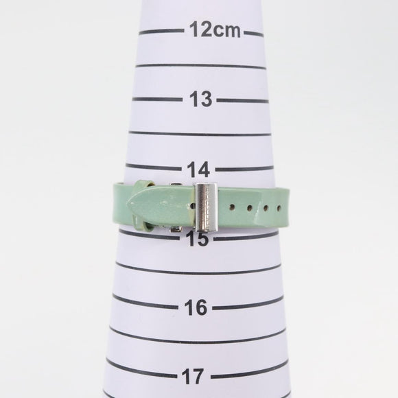 BVLGARI Watches Patent Light Blue Auth 174168M