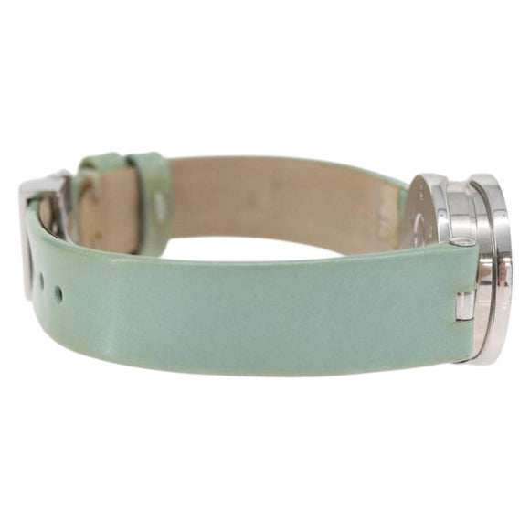 BVLGARI Watches Patent Light Blue Auth 174168M