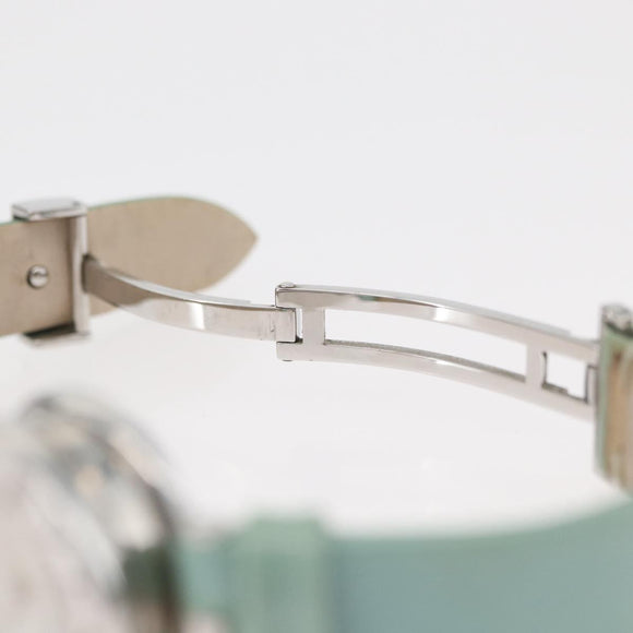 BVLGARI Watches Patent Light Blue Auth 174168M