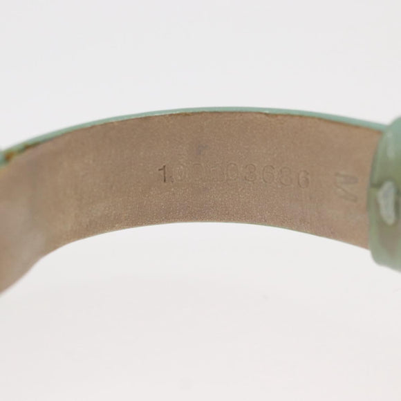 BVLGARI Watches Patent Light Blue Auth 174168M