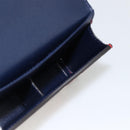 GUCCI Playing Cards case Geometric G PVC Red Blue Auth 174169SAM-15