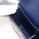 GUCCI Playing Cards case Geometric G PVC Red Blue Auth 174169SAM-16