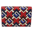 GUCCI Playing Cards case Geometric G PVC Red Blue Auth 174169SAM-3