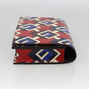 GUCCI Playing Cards case Geometric G PVC Red Blue Auth 174169SAM-5