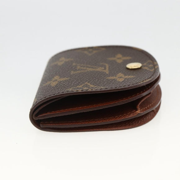 LOUIS VUITTON Monogram Porte Monnaie Guze Coin Purse M61970 LV Auth 174170A