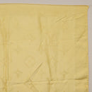 LOUIS VUITTON Monogram Scarf Silk Yellow LV Auth 174174A-3