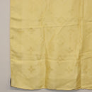 LOUIS VUITTON Monogram Scarf Silk Yellow LV Auth 174174A-4